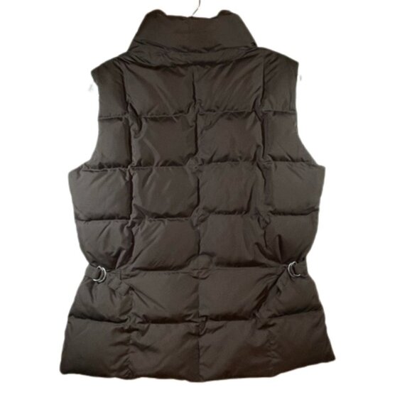 Eddie Bauer 700 Fill Goose Down Puffer Vest Brown Size Large - Picture 2 of 14